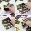 Jayiaine Tarot Cards with Book, Waterproof Tarot Cards Set for Beginners Expert Readers (English Language), with Tarot Table Blanket, Board Game for Family Celebrations,Black view 3