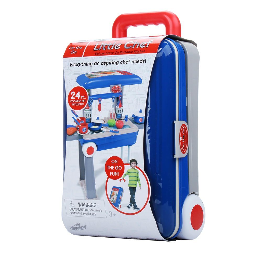 Kid Galaxy On The Go Carry On - Pretend Play Vanity
