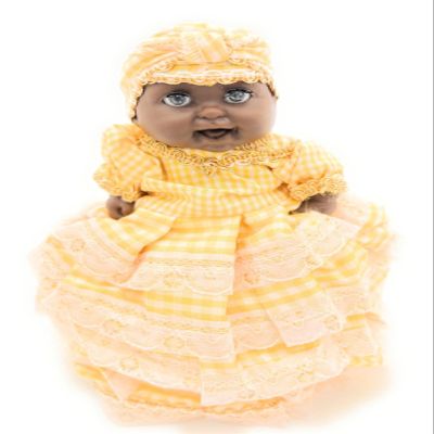 WORLDMARTSHOPPING WMS Small 6 Inch Oshun Doll, Mueca, Classic, Santeria, Yoruba, Orishas, Ifa, Ocha, Lucumi