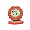1000 Bulk Premium Scroll Design 14gm Ceramic Clay Poker Chips - Choose Chips! view 3