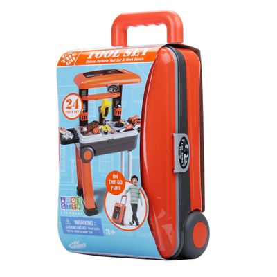 Kid Galaxy On The Go Carry On - Pretend Play Tool Set.
