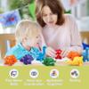 26 PCS Alphabet Dinosaurs Matching Toy, Toddlers ABC Learning Dinosaurs with Uppercase Lowercase, Match and Snap Fine Motor Game Preschool Learning Activities Thank You Valentine's Gifts for Kids view 2