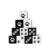 HDdais 10 Piece 16mm D6 Dice Set, Cat's Paw Six Sides Standard Dice 6 Sided Dice for DND PRG Wow Tabletop Games or Teaching Math view 1