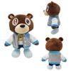Aarmy Kanye Bear Plush Toy - Cuddly Toy Made with Soft-Feel Fabric with Embroidered Details, A Must-Have for Fans, Perfect Graduation Gift - Kanye Bear, Kanye Plush (A) view 2