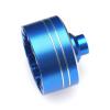 kowaku 1:10 Scale RC Car Gear Case Housing Upgrade Parts Diff Gear Housing Cover for XV-02 TT02D TT02 Model Vehicles DIY Modified, Blue view 4