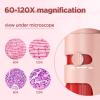 60x-120x Mini Pocket Microscope for Kids Adults, Portable Handheld Microscope, Miniscope Portable for Kids Little Scientist Students School Minilabsters Education view 2