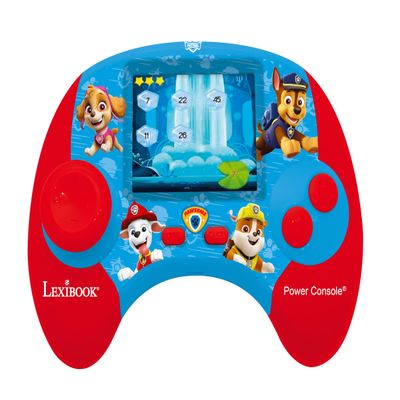 Lexibook, Paw Patrol Power Console - Educational Bilingual Game Console with 100 Activities in English/Spanish, JCG100PAi2