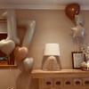 17th Birthday Balloons Decor, Helium Beige Cream Neutral 17 Balloon, Brown Tan White Sand Taupe Heart Balloon with Foil Nude Star 40'' 17 Balloon for Girls Birthday Anniversary Party Boho Decoration view 4