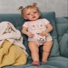 cosheng Lifelike Reborn Baby Dolls Girl - 24 Inch Standable Toddler Reborn Doll Realistic Newborn Soft Vinyl Baby Dolls Toy for Kids Age 3+ view 1