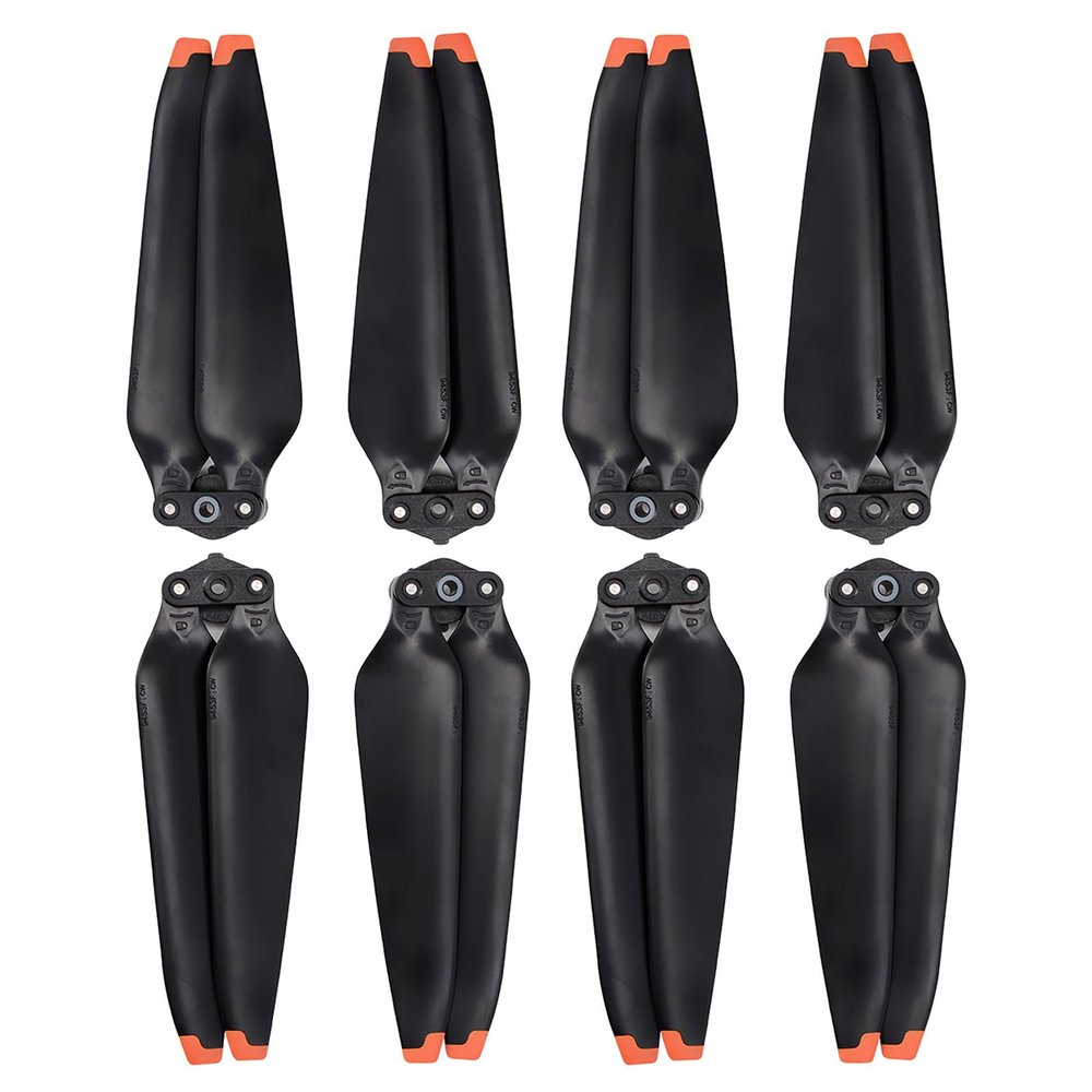 4 Pairs Propellers for DJI Mavic 3 Pro/Mavic 3 Pro Cine/Mavic 3/Mavic 3 Cine/Mavic 3 Classic Replacement Prop Blades 9453F Low Noise for DJI Mavic 3 Series Drone Accessories Orange