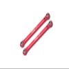 Aluminum 7075 Rear Link Rod for Arrma 1/10 Gorgon 4X2 Mega 550 Brushed Monster Truck-ARA3230 Upgrades - Red view 1