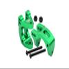 Aluminum 7075 Front C Hubs for Arrma 1/10 Gorgon 4X2 Mega 550 Brushed Monster Truck-ARA3230 Upgrades - Green view 1