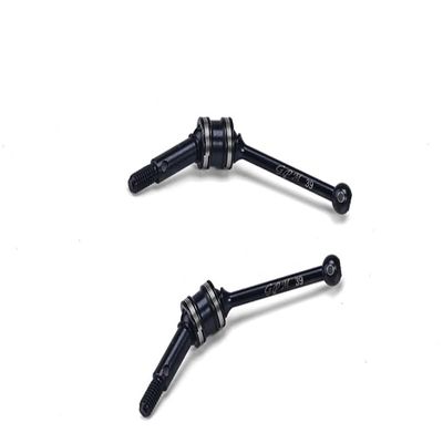 4140 Carbon Steel Double Section Cvd 39mm for Tamiya 1:10 RC XV-02 PRO #58707 / XV-01 Upgrade Parts