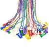 YSPPF 36 Pcs Mardi Gras Bead Necklace Bulk Multi Colors Mardi Gras Beads Parade Throws Party Decor Favor Supplies view 1