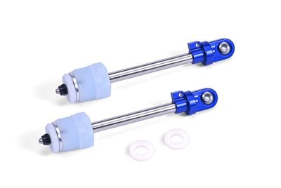 4140 Medium Carbon Steel+Aluminum 7075 Shock Absorber Shaft Core Kit For Traxxas 1:5 XRT 8S 78086-4 Monster Truck Upgrades - Blue