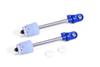 4140 Medium Carbon Steel+Aluminum 7075 Shock Absorber Shaft Core Kit For Traxxas 1:5 XRT 8S 78086-4 Monster Truck Upgrades - Blue view 1
