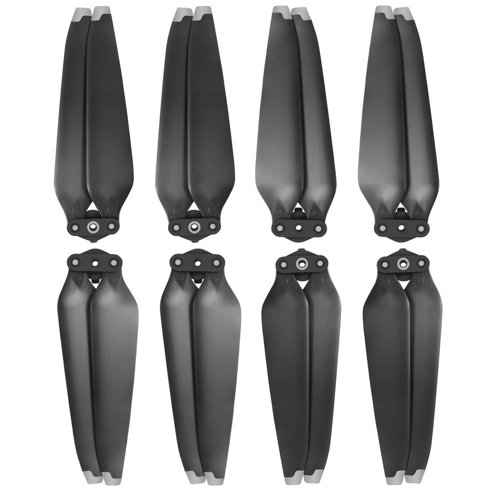 4 Pairs Propellers for DJI Mavic 3 Pro/Mavic 3 Pro Cine/Mavic 3/Mavic 3 Cine/Mavic 3 Classic Replacement Prop Blades 9453F Low Noise for DJI Mavic 3 Series Drone Accessories Silver