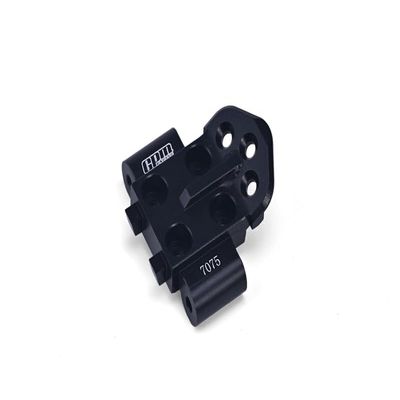 Aluminum 7075 Front Arm Code for Tamiya 1:10 R/C 58719 BBX BB-01 Upgrade Parts - Black