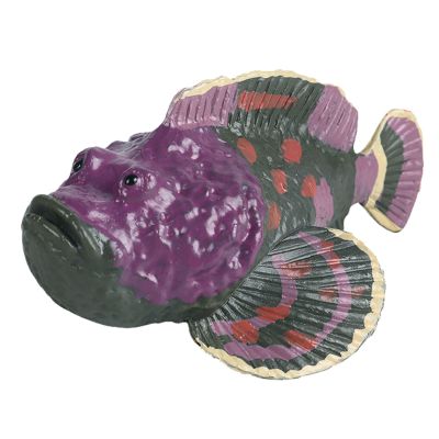 JOKFEICE Ocean Sea Animal Toys, Realistic Stonefish Fairy Garden Accessories, Learning Educational Toys for Christmas Birthday Cake Topper Gift for Kids