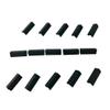 1:24th Scale Miniature Model Dollhouse Diorama Angled Ridge Roof Tiles Trim in Slate Grey view 1