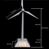 CDQL Mini Solar Energy Wind Mill Toy Science Experiment Kit Wind Power Toy Wind Mill Toy Turbine Solar Powered Windmills for Kids Science Teaching Home Decoration view 3