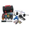 STJOYOPY Battle Top Game Metal Fusion 4D Series Spinning top Set 12 Gyros 5 Launchers with Storage Box Gift for Kids Boys view 1