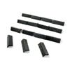 1:24th Scale Miniature Model Dollhouse Diorama Angled Ridge Roof Tiles Trim in Weathered Grey view 2