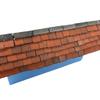 1:24th Scale Miniature Model Dollhouse Diorama Angled Ridge Roof Tiles Trim in Weathered Grey view 4
