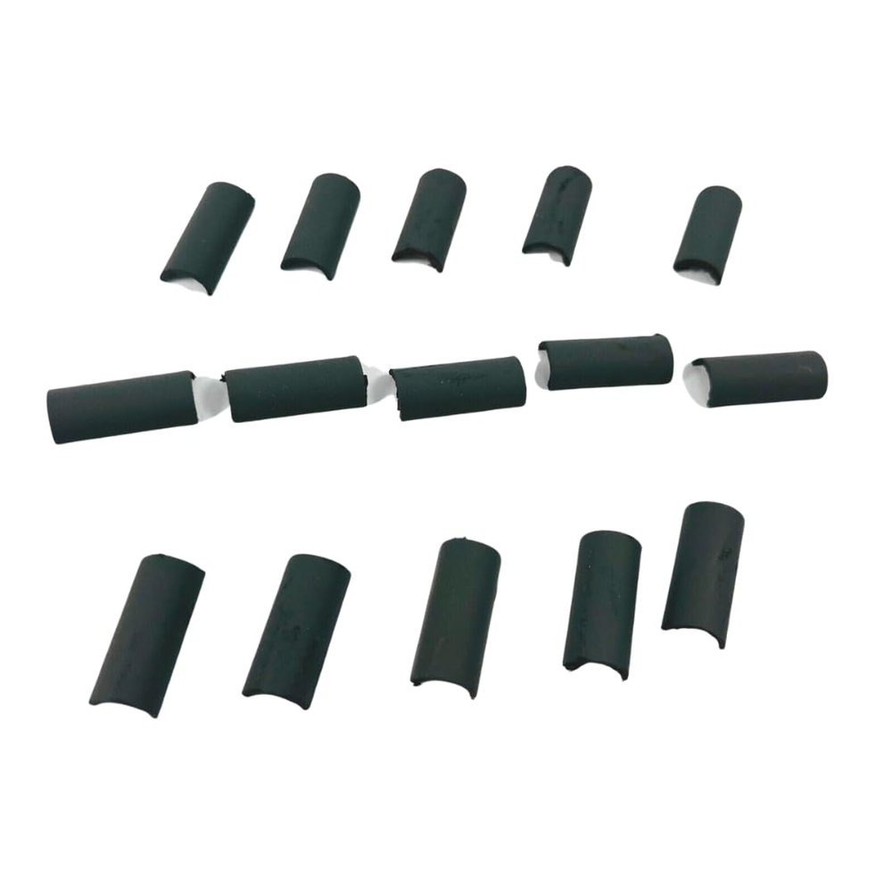 1:24th Scale Miniature Model Dollhouse Diorama 1/2 Round Ridge Roof Tiles Trim in Slate Grey