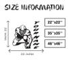 American Football Wall Decal - Personalized Custom Football Decor with Funny Name - Perfect Boy Room Decor view 4