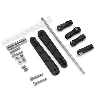 DAYUDDRICAR RC Car Anti-Tilt Rod with Ball Head Kit for Wraith RR10 90048 90053 1/10 RC Crawler Car Upgrade Part (Color : Black)