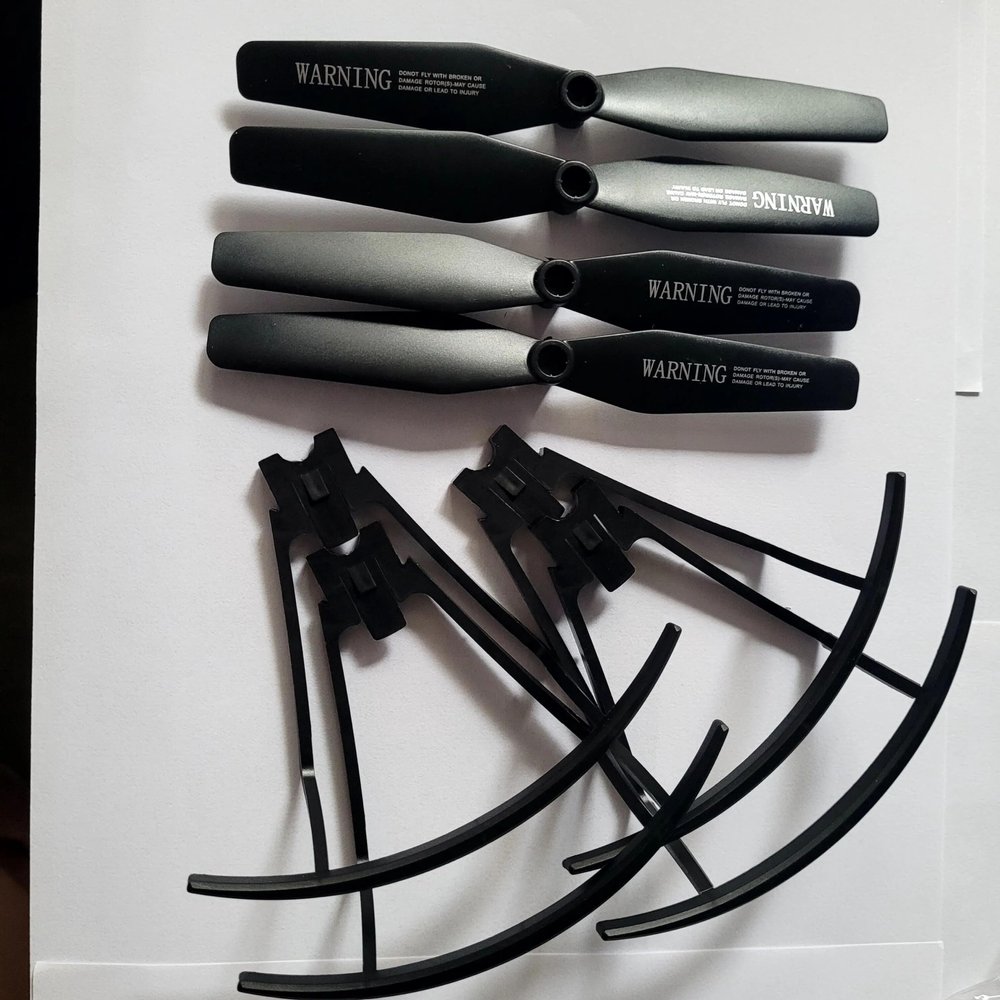 DAYUDDRICAR for Visuo-XS809W XS809HW XS809S Drone Spare Part Drone CW CCW Motor/Drone Propellers Blade/Propellers Guard/Big Gear/Engine Gear Part for XS809W XS809HW XS809S Drone Accessories (
