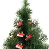 Christmas Train Ornament, 6pcs Wooden Mini Painted Train Decoration Kids Gift Toys, Party Holiday Hanging Decoration(small pendant train) view 2
