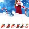 Christmas Train Ornament, 6pcs Wooden Mini Painted Train Decoration Kids Gift Toys, Party Holiday Hanging Decoration(small pendant train) view 4