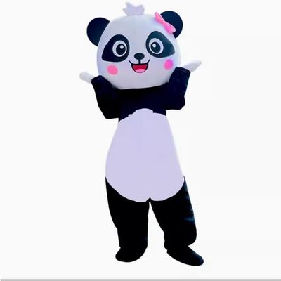 FurryWu Studio New Professional Cute Panda Christmas Party Cosplay Halloween Mascot Costume Fancy Dress