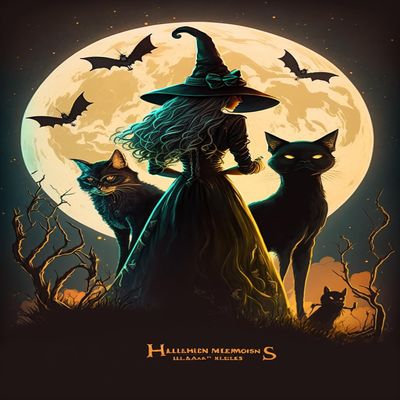 Halloween Witch 500 Piece Artistic Jigsaw Puzzle - Best Brain Exercises for Adults Puzzles - Vibrant Colors, Cultural Art, Premium Quality - Modern Home Decor Funny Gifts