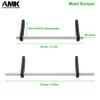 AMK Adjustable 1/10 Scale Bumper Mount Front Rear, Metal Bumper Kit with Modular Fairlead D-Ring Tow Strap for RC Crawler Axial SCX10 Element Enduro Gen7 Gen8 TRX6 TRX4 Upgrades (Black) view 4
