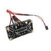 RC Motor Double Cooling Fan Heat Dissipation Fan RC Parts for Traxxas X-Maxx ARRMA 1/5 RC Car 4985 1717 Motor, Black view 1