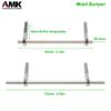 AMK Adjustable 1/10 Scale Bumper Mount Front Rear, Metal Bumper Kit with Modular Fairlead D-Ring Tow Strap for RC Crawler Axial SCX10 Element Enduro Gen7 Gen8 TRX6 TRX4 Upgrades (Silver) view 4