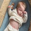 Angelbaby 19 inch Lovely Reborn Baby Sleeping Loulou Dolls Look Real Silicone Full Body Realistic Newborn Boy Doll Washable Detailed Reborn Dolls with Clothes for Child Toys view 1
