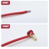 HOPLEX 1UP Racing 190433 Heatsink Bullet Plug Grips with 4mm Bullets for Electric Screwdriver(4mm) view 4
