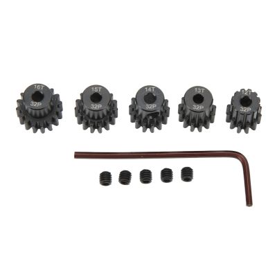 32DP 0 8M 3 175mm Shaft, RC Motor Pinion Gear Set, 12T 13T 14T 15T 16T, High Performance Molybdenum Steel