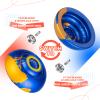 MAGICYOYO N11 Yoyo Professional Unresponsive Yo-yo for Kids, Pro Metal Yo Yo for Adults Advanced, Replacement Responsive Bearing for Beginner+12 Strings+Storage Case + Bearing Kit(Blue Gold) view 4