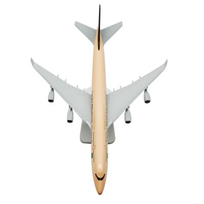 DAGIJIRD 1:400 Saudi Arabian B747 Airlines Metal Airplane Model Home Office Decoration Gifts