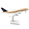 DAGIJIRD 1:400 Saudi Arabian B747 Airlines Metal Airplane Model Home Office Decoration Gifts view 2