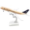 DAGIJIRD 1:400 Saudi Arabian B747 Airlines Metal Airplane Model Home Office Decoration Gifts view 4