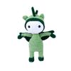 Boy in Flying Dinosaur Outfit Crochet Doll Handmade Amigurumi Plush Toy VAC view 1