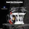 2-Stroke 30.5CC Rovan Motor Engine, 4 Bolt Easy to Start Recoil Handle Engine Motor Forced Air Cooling Fits HPI Baja 5b 5T King Motor LOSI FG GoPed view 2