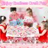 1000Pcs Valentine Stickers for Kids Valentines Party Favors Valentines Day Gifts for Kids Valentines Crafts for Classroom Card Valentines Heart Star Circle Stickers for Anniversaries Wedding 20 Sheets view 2