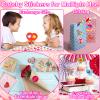 1000Pcs Valentine Stickers for Kids Valentines Party Favors Valentines Day Gifts for Kids Valentines Crafts for Classroom Card Valentines Heart Star Circle Stickers for Anniversaries Wedding 20 Sheets view 3